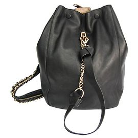 Jimmy Choo Rucksack Schwarz