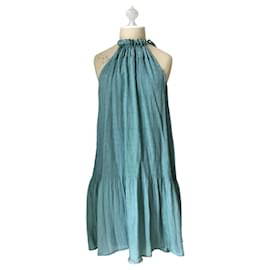 Hoss Intropia-Halter Neck Dress-Light green