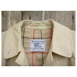 Burberry-impermeable Burberry tamaño 36 VENDIMIA 60's-Beige