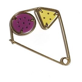 Broche Loewe Amarillo