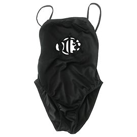 Dior Monogramm Badeanzug schwarz Schwarz