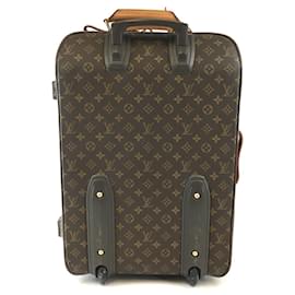 Louis Vuitton-Louis Vuitton Pegase Luggage 55 Monogram canvas-Brown