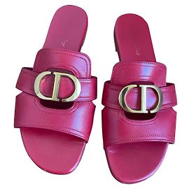 Christian Dior Sandale 30 Montaigne Rot
