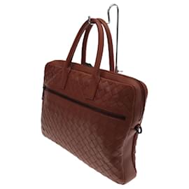 Bottega Veneta-*BOTTEGA VENETA ◆ Intrecciato / Business bag / 2way briefcase / Leather / BRW-Brown