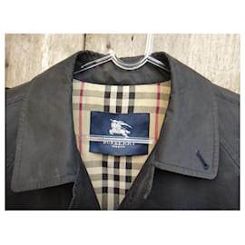 Burberry-Burberry men's raincoat size 3 (l)-Black