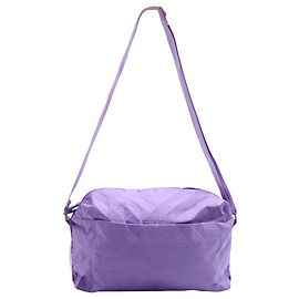 Pleats Please Helllila/lila Nylon-Umhängetasche Lila