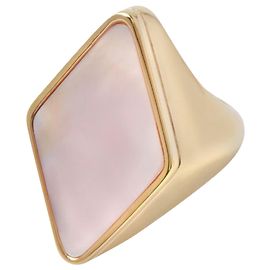 Aurelie Bidermann Elmire Ring in Gold Metal Metallic