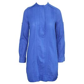 Bcbg Max Azria Indigo Blue Shift Dress/Tunic Blue