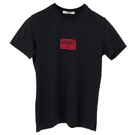 Camiseta Givenchy cuba de algodón negro Negro