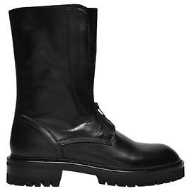 Ann Demeulemeester Kornelis Ankle Boots in Black Leather Black