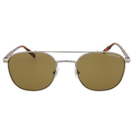 Montblanc Aviator-Style Metal Sunglasses Silvery Metallic