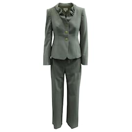Armani-Grey Blazer and Pants Set-Grey