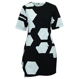 Calvin Klein Vestido blanco y negro Otro