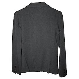 Ralph Lauren-Grey Blazer with Logo-Grey