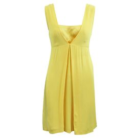 Max & Co vestido elegante amarillo Amarillo