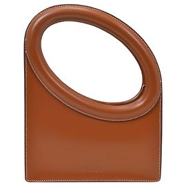 Staud Sac Limone en Cuir Marron Marron