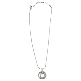 Swarovski-Collier rond en argent avec cristaux-Argenté,Métallisé