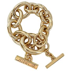 Jacquemus Le Bracelet Node 2 em bronze dourado Dourado Metálico