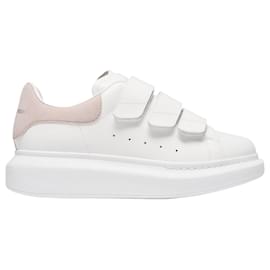 Alexander Mcqueen-Oversized Sneakers - Alexander Mcqueen - White/Patchouli - Leather-White