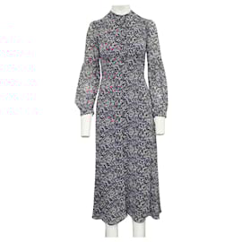 Michael Kors-Loose Fitting FLoral Print Shirt Dress-Other