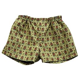 Miu Miu Jacquard Metallic Goldene Shorts Golden Metallisch