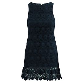Juicy Couture Mini robe brodée bleu marine Bleu Bleu Marine