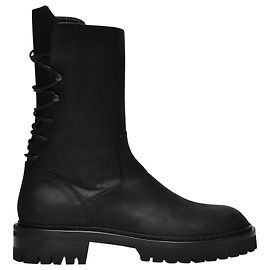 Ann Demeulemeester Louise Ankle Boots in Black Leather Black