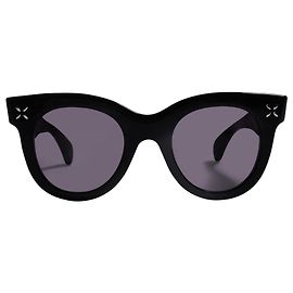 Alaïa Sunglasses in Black Acetate Black