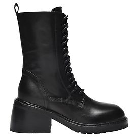 Ann Demeulemeester Heike Ankle Boots in Black Leather Black