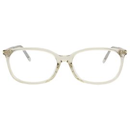 Saint Laurent Square-Frame Acetate Optical Frames White