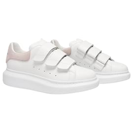 Alexander Mcqueen-Oversized Sneakers - Alexander Mcqueen - White/Patchouli - Leather-White
