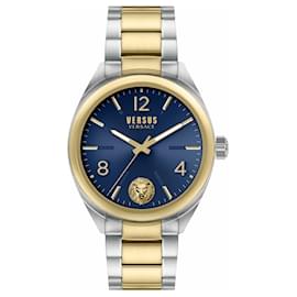 Autre Marque-Versus Versace Lexington Watch-Silvery,Metallic