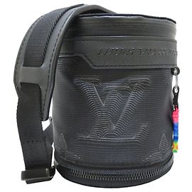 Louis Vuitton Polochon Extensible Noir Noir Multicolore