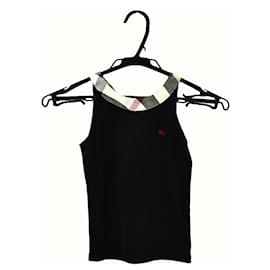 Burberry-Tops Tees-Black