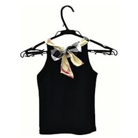 Burberry-Tops Tees-Black