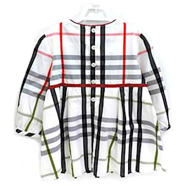Burberry-Tops Tees-White,Red