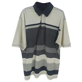 Autre Marque Polo de algodón a rayas Carlo Colucci Multicolor