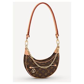 Sac à main Louis Vuitton Loop Monogram Canvas Marron Marron