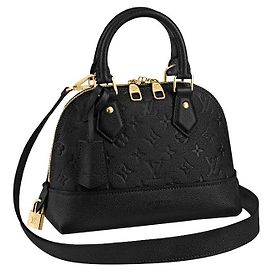 Louis Vuitton LV Alma BB nero imprenditore Nero