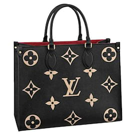 Louis Vuitton-LV Onthego MM Black-Black
