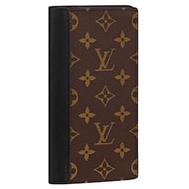 Louis Vuitton-LV Brazza wallet macassar-Brown
