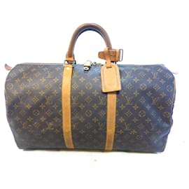 Louis Vuitton-keepall 50 Monogram-Brown