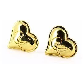 Orecchini a cuore Christian LaCroix D'oro
