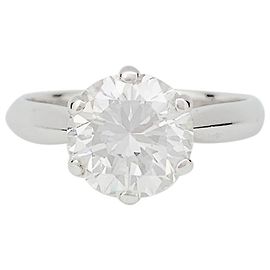 inconnue Diamant-Ring 2,52 Karat, in Weißgold. Andere