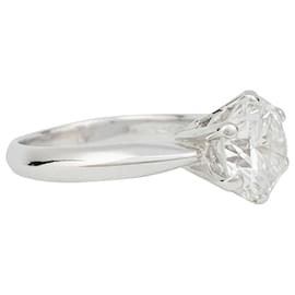 inconnue-Diamond ring 2,52 carats, in white gold.-Other