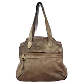 Sac cabas hobo doré Marc Jacobs Beige Doré