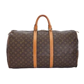 Louis Vuitton-Louis Vuitton Keepall 55-Brown