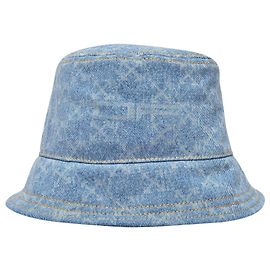 Off White Monogram Denim Bucket Hat Light Blue Li Hats Blue