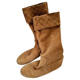 Gucci botas Beige
