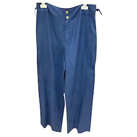 Agnès b.-Pants, leggings-Blue